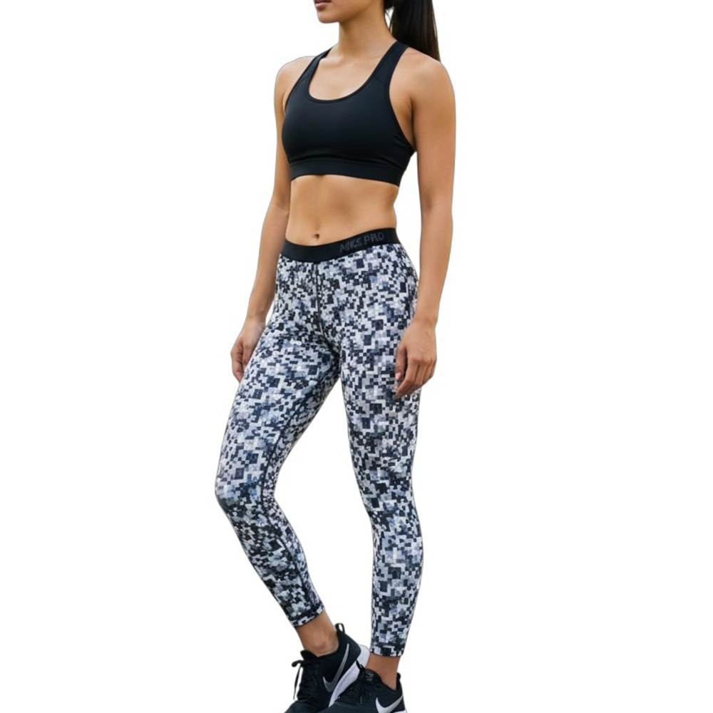 Nike Athletic Leggings - Small - Full-Length Yoga/Active Pants